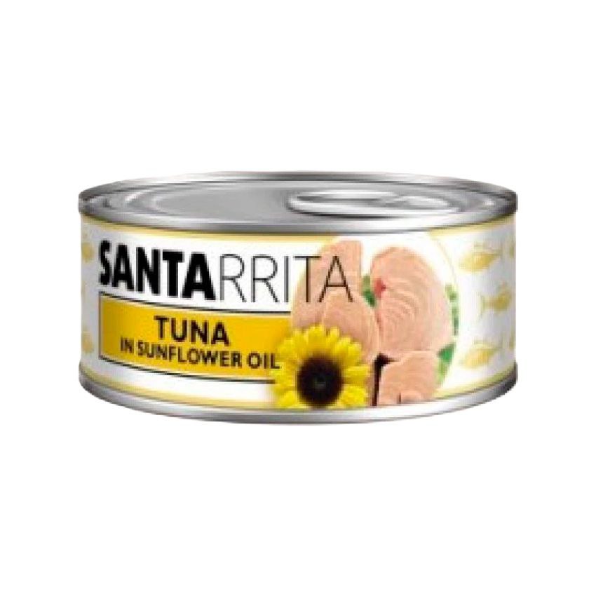 Тунець Santarrita цілий в оліі ж/б 150г